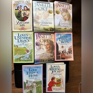 Love Comes Softly COMPLETE BOOK SERIES by Janette Oke. Set of 8 books